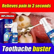 [🔥Toothache insect repellent spray] Toothache Pain Reliever Spray 20ml Quick relieve tooth pain Oral Care Relief Teeth Worms Cavities Pain Gum Allergy Liquid Herbal Spray Fresh Breath