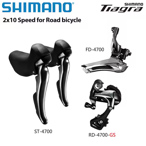 SHIMANO Tiagra 4700 2X10s Derailleurs Groupset Road Bike Bicycle Shifter Front Derailleur Rear Derai