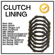 Clutch Lining Assorted