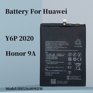 Battery For Huawei Y6P 2020 Bateri Honor 9A HB526489ECW