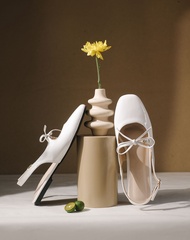 [NEW] La Vita E Bella Jodie Mary Jane Sandal Flat Wanita Teplek Women Slingback Shoes dengan Pita [L