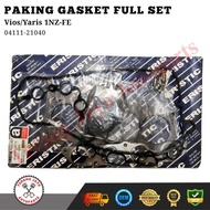 Packing Gasket Full Set Engine/ Gasket Kit, Engine Vios/Yaris 1NZ-FE 04111-21040 ERISTIC
