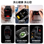 New Style ET580 Smart Watch No Blood Sugar ECG+PPG Heart Rate Blood Pressure Blood Oxygen ECG Body T