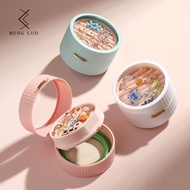 Portable Jewelry Storage Box Girl Heart Ring Box Earring Box Necklace Box Bracelet Box Jewelry Hand 