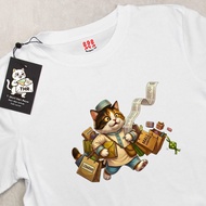 / cat T-Shirt / Distro T-Shirt Short sleeve T-Shirt cat T-Shirt