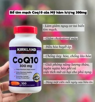 Viên CoQ10 300mg Kirkland chai 100 viên