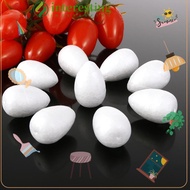 INTERESTING 20pcs/bag Foam Flower Kitchen Accessories  Styrofoam Kids Favors Oval Tools White Craft 