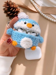 手工原創企鵝耳機套鉤織禮物耳機套蘋果無線耳機AirPods Pro