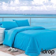 NAVYDALY Fitted Bed sheet Queen Set (Fitted bed sheet , Bolster, Pillowcases )