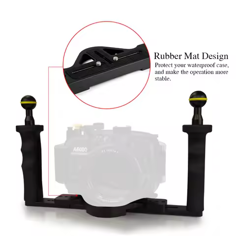 Diving Camera housing Handle Tray Set Flex Arm Bracket Handheld Stabilizer for Seafrogs SF-PH-02 Son