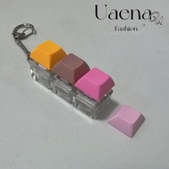 UAENAU Finger Keyboard Cap, Keys Button Keycap Fidget Keychain, Relaxing DIY Keyboard Relief Stress 