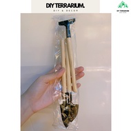 Tools 3 SpecializedPiece for Terrarium Setup, Mini Semi-terrain