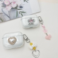 love keychian case For Beats Fit Pro Case for Powerbeats Pro2 Silicone headphone Cover for beats Pow