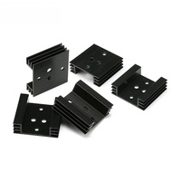 5pcs/1pc 45*45*14mm Heatsink Cooling Fin Radiator Cooler Aluminum Heat Sink for TO-3 Transistor Cool