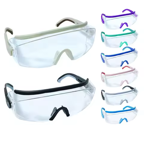 Safety Glasses Surgery Goggles Blocking UV400 Silicone Protection Anti Fog Scratch Dust Lab Working 