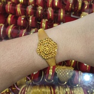 GELANG EMAS BOROBUDUR BUNGA KADAR 875