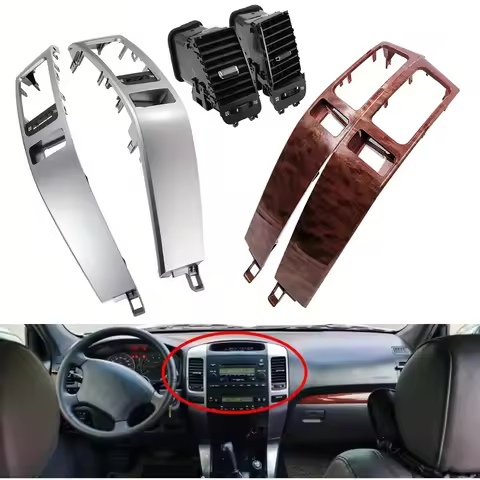 Center Dash A/C Outlet Replace for Lexus GX470 Toyota Land Cruiser Prado LC120/J120 2003-2009 Dashbo