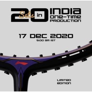 LINING AERONAUT 9000 HOLE RACKET Instinct / Combat / 7000i / 7000c / N99 RACKET PACKAGE ONLY / PLUS 