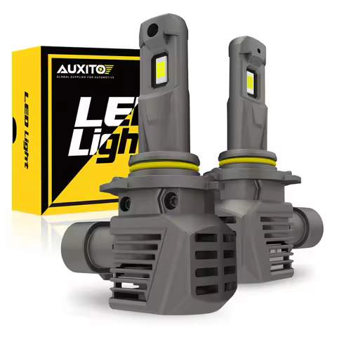 AUXITO 2Pcs 22000LM Super Bright H11 H8 H7 9005 HB3 LED Canbus No Error 360 Headlight Bulb Auto Lamp