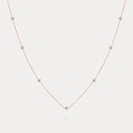 Lluvia de Estrellas | 星雨 0.56ct八心八箭天然鑽石 18K項鍊