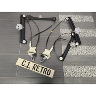 W209 CLK COUPE FRONT POWER WINDOW MOTOR REGULATOR ADJUSTOR MECHANISM MERCEDES BENZ