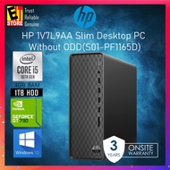 HP SLIM DESKTOP S01-PF1165D PC 1V7L9AA (I5-10400F/4GB/1TB HDD/UMA/NO ODD/2GB GT730/WIN10/WIRED USB K