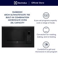 Electrolux 60cm UltimateTaste 700 built-in combination microwave oven with 25L capacity

EMSB25XC
 (2yrs warranty)