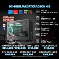 # DOTATECH DC-INTEL/ARCRTXRADEON 4.3 - CUSTOM PC GAMING PACKAGE - i7-14700F + GPU Option(s) #
