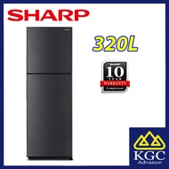 Sharp 320L 2 Door Smile Refrigerator SJ327MDS Fridge
