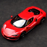 โมเดลรถเฟอร์รารี่ 296GTB F80 สเกล 1:18 ทำจากอัลลอย