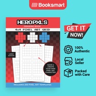 Pixel Art Drawing Book: 4x4 Pixel Art Grid Templates To Create Your Own Pixel Charac - 9781636572659