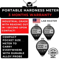 LAB MASTER/MALAYSIA Hardness Tester 0-100 A/C/D for Synthetic Rubber Soft Rubber Leather Wax R&D Lab