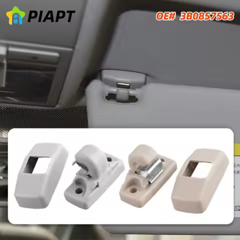 2PCS OE# 3B0857561B 3B0857563 Car Front Sun Visor Hook Clips for Skoda Fabia 6Y Octavia A4 A5 1U 1Z 