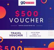 [GoAnywhr] $500 Cash Voucher (Online Redemption)