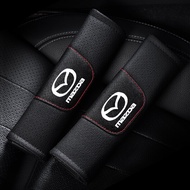 2PCS Mazda 2 3 6 Mazda 323 Mazda CX3 CX5 Car Safety Seat Belt Harness Shoulder Strap Pad Cushion Cov