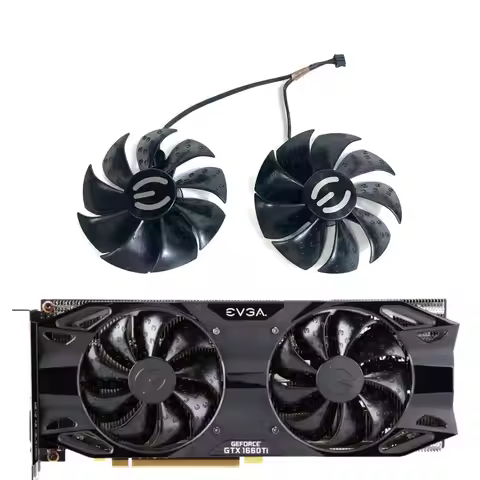 GPU NEW 87MM 4PIN PLA09215S12H RTX 2060 GTX 1660 Video Card Cooling Fan For EVGA GTX1660 1660TI XC R