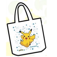 包順豐櫃 $90/件 Pokémon Pokemon 比卡超 前後都有精美圖案 寶可夢 限量 皮卡丘 精靈寶可夢 環保袋 環保 購物袋 Tote Bag 可上膊 手提袋 材質：聚酯纖維 Size：33