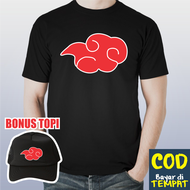 AKATSUKI NARUTO CLOUD HAT BONUS T-SHIRT