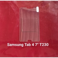 LAYAR Tempered glass Samsung Tab 4 7" T230 T231 . Tab 4 8" T330 T331 . Tab S 8" T700 T705 anti-scrat