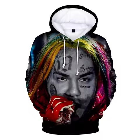 Hip Hop Popular Comfortable 6IX9INE GOOBA 3D print Hoodies Sweatshirts Men/Women Sweatshirt Adult/Ch
