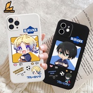 HP Case Blue Lock Kaiser Itoshi Rin SM097 Infinix Smart 4 5 6 Hot 9 10 11 12 Play Note 12 Casing Cut