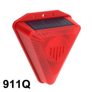 🔥Stock Yang Sedia Ada🔥 Cahaya Solar Automatik Penggera Pengesan Sensor Penggera Lampu Luar Siren Sur