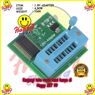 [ HAPPY JKT 99 ] SOCKET ADAPTER CONVERTER 1.8V 1.8 V 1.8 1.8V 3.3V 3.3V 3.3V SOP8 DIP8 FLASH IC BIOS