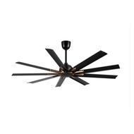 REGAIR UT72 CEILING FAN 9BLADES 72",DC MOTOR,BLACK + GOLD