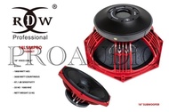 komponen speaker RDW 18 LS 88 / 18LS88 PRO original voice coil 5 inch