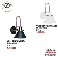 AZP - ĐÈN ỐP VÁCH / ĐÈN TRANG TRÍ / ĐÈN TREO TƯỜNG PHÒNG KHÁCH, PHÒNG NGỦ, NHÀ HÀNG, KHÁCH SẠN AZP-V