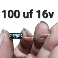 (100 uf 16v) elko elco 100uf 16volt 100 micro uf 16v GAP27VOLT