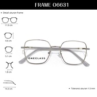 Oneglass - Unisex O6631 Eyeglass Frame