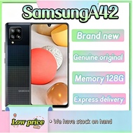 Original Samsung A42 5G Unlocked Cellphone US Edition Support Local SIM Card Full Google Play 12 Mon