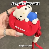 【Stock Ready】For Sony WF-1000 XM5 Case Casing Soft Silicone Earphone Case Interesting Cartoon
